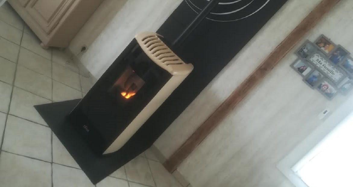 Pose d'un poêle Ferroli